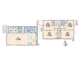 横浜市神奈川区三ツ沢上町　新築一戸建て
