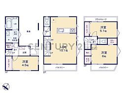 川崎市川崎区下並木　新築一戸建て