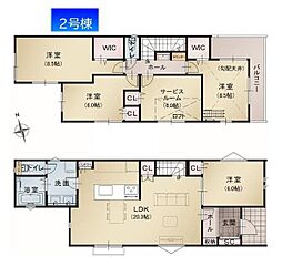 泉区岡津町　全3棟2号棟
