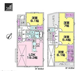 青葉区荏田北3丁目　全4棟2号棟