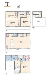 鎌倉市腰越4丁目　全3棟2号棟