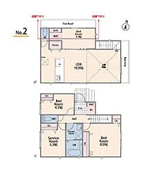 港南区笹下3丁目 全2棟2号棟