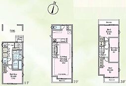 川崎区中瀬2丁目　全6棟4号棟