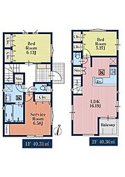 港南区東芹が谷　全2棟2号棟