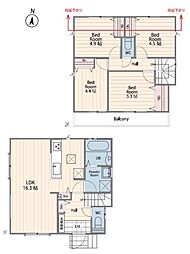 保土ケ谷区権太坂1丁目 全2棟2号棟