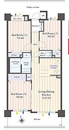 コスモ三ツ沢ガーデン山