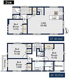 中区本牧満坂　全2棟2号棟