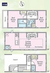 鎌倉市大船4丁目　全3棟3号棟