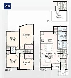 港北区富士塚1丁目　全3棟Ａ棟