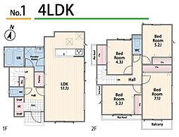 保土ケ谷区法泉3丁目2期　全4棟1号棟