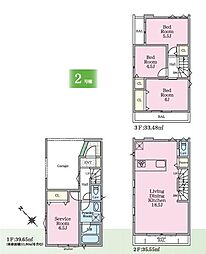 鎌倉市台4丁目　全2棟2号棟