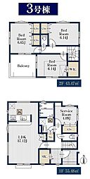 旭区本宿町　全5棟3号棟