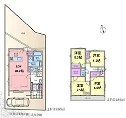 栄区鍛冶ヶ谷1丁目　全8棟4号棟
