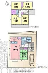 栄区鍛冶ヶ谷1丁目　全8棟6号棟
