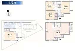港北区樽町2丁目　全2棟Ｂ号棟