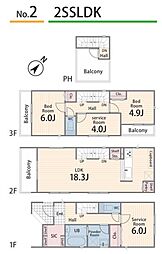 鶴見区本町通4丁目1期　全2棟2号棟
