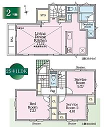 鎌倉市二階堂　全2棟2号棟