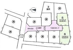 保土ケ谷区桜ケ丘1丁目　5区画
