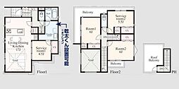 横浜市港南区上大岡東２丁目の一戸建て