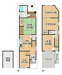 松原市北新町５丁目の一戸建て
