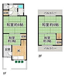 堺市北区奥本町1丁　中古テラス