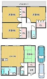 堺市中区福田　中古戸建