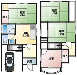 堺市東区日置荘西町5丁　中古戸建