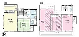 牛久市ひたち野西3丁目　中古戸建