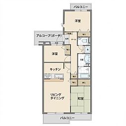 シャレールつくば松代1号棟