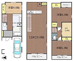 大阪市城東区鴫野東３丁目の一戸建て