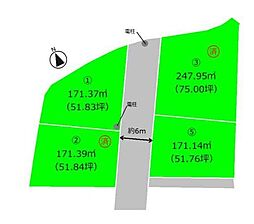 和歌山市直川分譲地（1号地の内容）