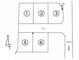 ジョーブタウン西浜4-2分譲地（6号地の内容）