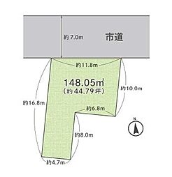 和歌山市西河岸町　土地
