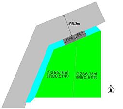 紀の川市畑野上　土地（1号地の内容）