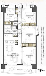 林間田園都市グリーンコート五番館