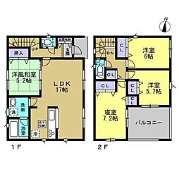 和歌山市杭ノ瀬第5-1号棟　新築戸建