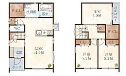 梅原6-8号　新築戸建