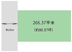 和歌山市北坂ノ上丁　土地