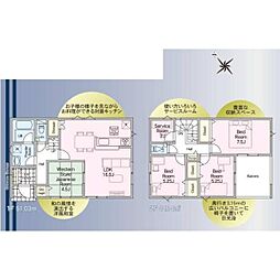 龍ケ崎市白羽２丁目の一戸建て