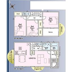常総市水海道橋本町の一戸建て