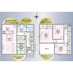 常総市東野原の一戸建て