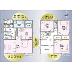 龍ケ崎市松ケ丘３丁目の一戸建て