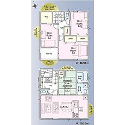 龍ケ崎市城ノ内３丁目の一戸建て