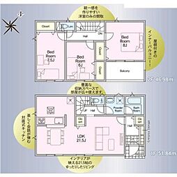 つくば市高見原5丁目の一戸建て