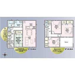 龍ケ崎市白羽3丁目の一戸建て