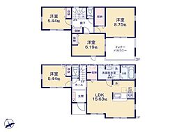 小牧市大字間々原新田の一戸建て
