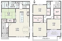春日井市白山町2丁目の一戸建て