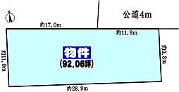 春日井市気噴町北２丁目の土地