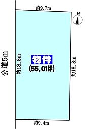 春日井市坂下町7丁目の土地