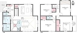 北名古屋市九之坪南城屋敷の一戸建て